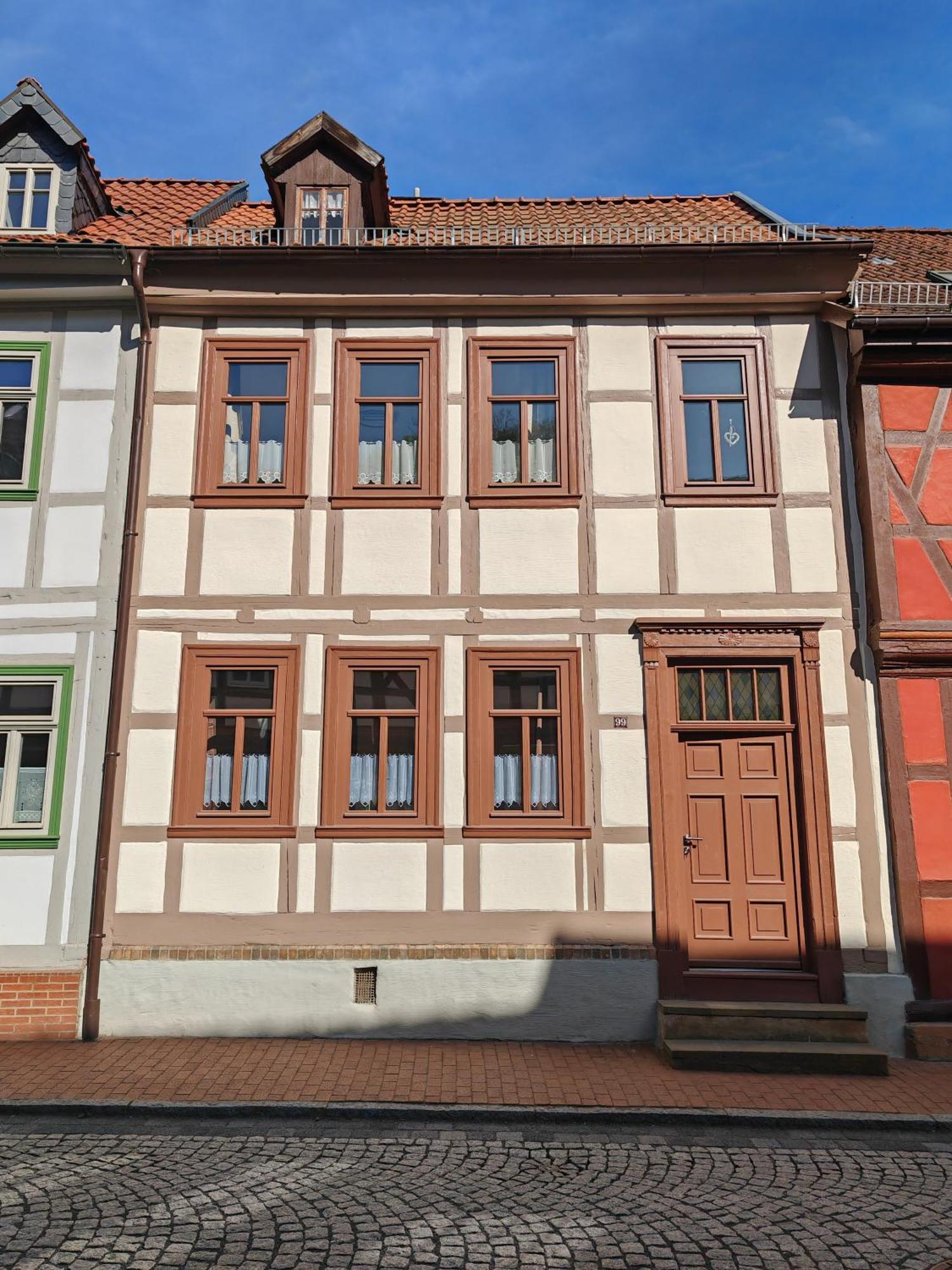 Villa Ferienhaus Fachwerk 99 Stolberg i. Harz Exterior foto